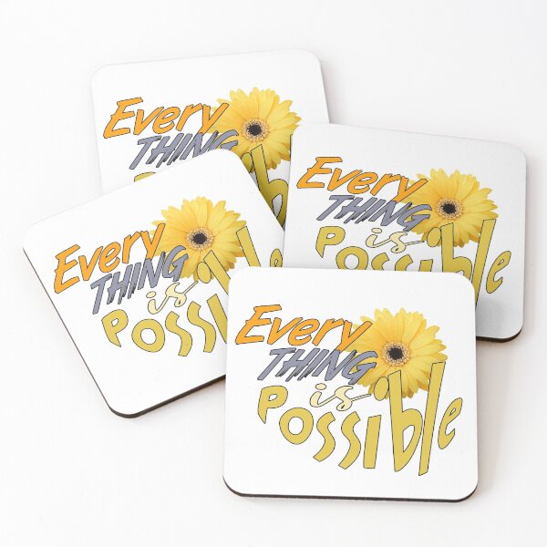Item preview, Everything is Possible (positive thinking)  designed and sold by bluehatgraphics.