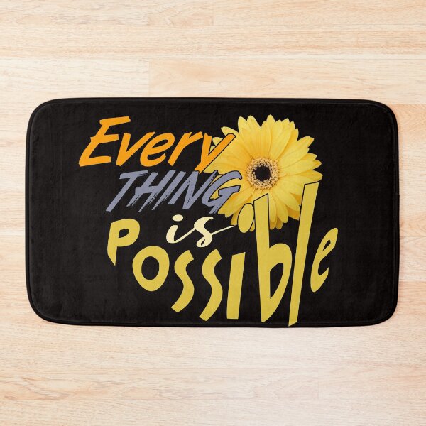 Item preview, Everything is Possible (positive thinking)  designed and sold by bluehatgraphics.
