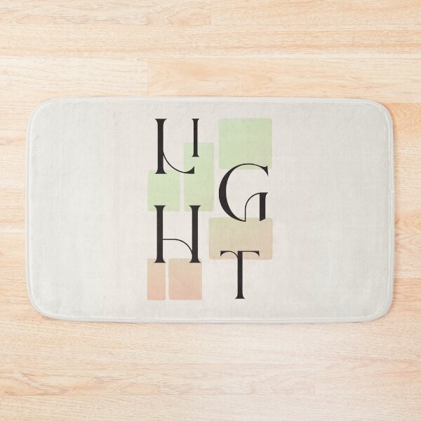 Item preview, 'Light' Typography designed and sold by BohomadicStudio.