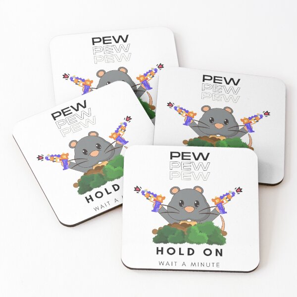 Item preview, Rodent nerf blasters - pew pew pew designed and sold by UPSTORE-RB.
