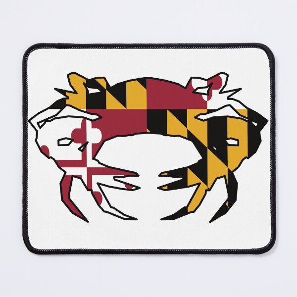 Item preview, Maryland Flag Blue Crab designed and sold by FlyingSeas.