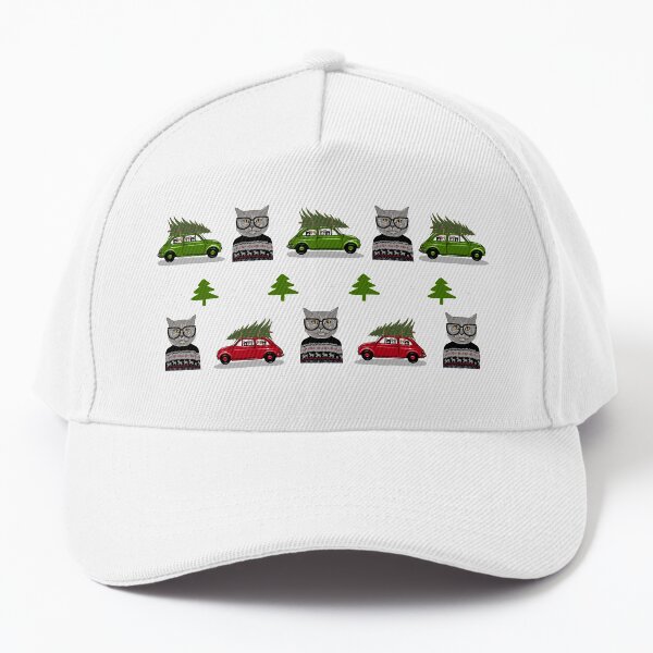 Cats Ugly Christmas Sweater Baseball Cap