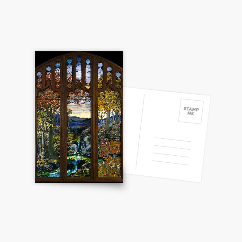 Transom - Louis Comfort Tiffany 1881 Poster for Sale by raybondesigns