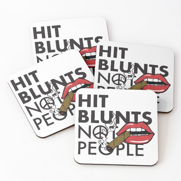Item preview, Hit Blunts Not People designed and sold by erinbuchheit.