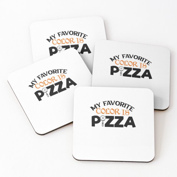Item preview, My favorite color is pizza,it's Colorful design for pizza lovers designed and sold by fabricutie.