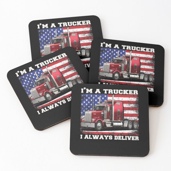 Item preview, Funny Trucker I'm A Trucker I Always Deliver Truck Driver designed and sold by fantasticdesign.