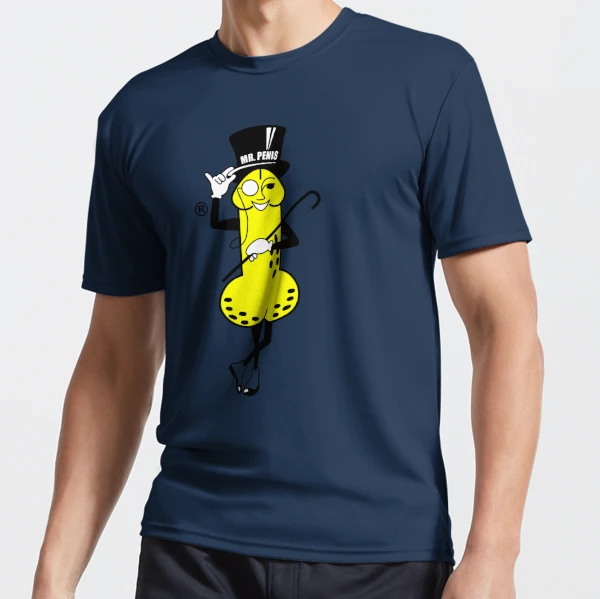 Mr. Penis Funny Mr. Peanut Parody Logo Art Print for Sale by MooreTees