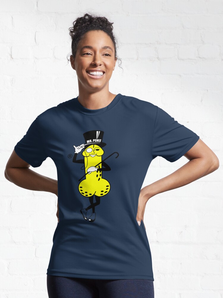 Mr. Penis Funny Mr. Peanut Parody Logo Art Print for Sale by MooreTees