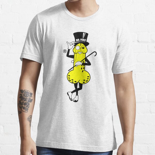 Mr. Penis Funny Mr. Peanut Parody Logo Art Print for Sale by MooreTees