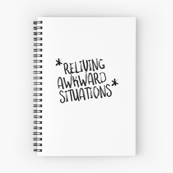 Item preview, Reliving Awkward Situations Thought Quote designed and sold by Creatively Torn.