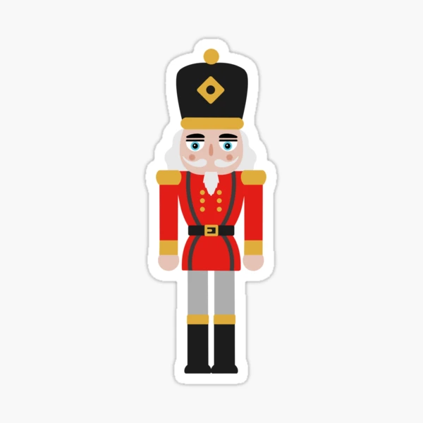 Kirako 500pcs Christmas Nutcracker Stickers Roll - 7 Designs, Self-Adhesive Labels For Holiday Decor, School Rewards, Gifts - View #4