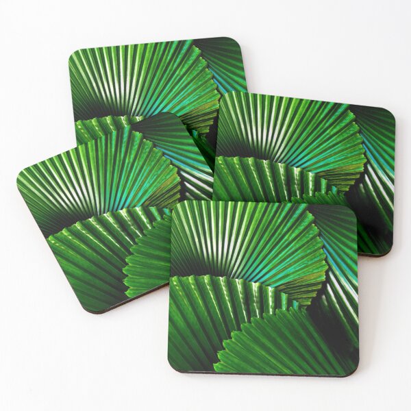 Item preview, Palm tree tropical vibe leafy photo pattern designed and sold by urban-color.