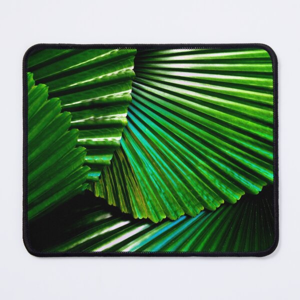 Item preview, Palm tree tropical vibe leafy photo pattern designed and sold by urban-color.
