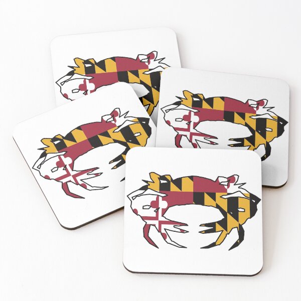 Item preview, Maryland Flag Blue Crab designed and sold by FlyingSeas.