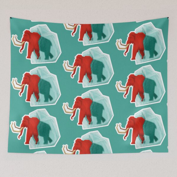 Item preview, mammoth in ice designed and sold by Omurgazy.