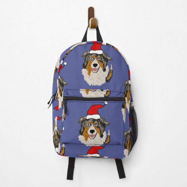 Item preview, Funny Australian Shepherd Dog Christmas Cartoon designed and sold by Nature's Fancy.
