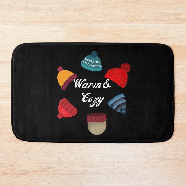 Item preview, Wool Hats-Warm & Cozy-Black Background  designed and sold by Trendi61.