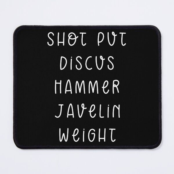 Item preview, Shot Put Discus Hammer Javelin Weight Throw designed and sold by Cedarrue.