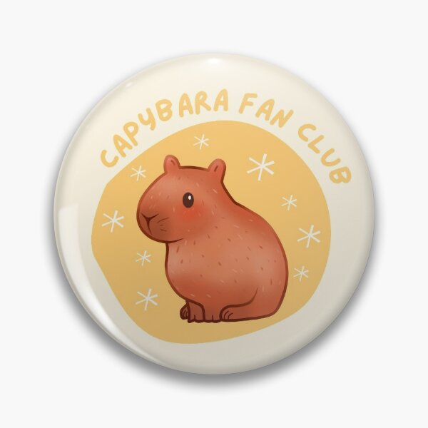 Capivara Pins and Buttons for Sale