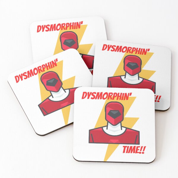 Item preview, Body dysmorphia Power Ranger It's Morphing time designed and sold by SpritzneyBeers.