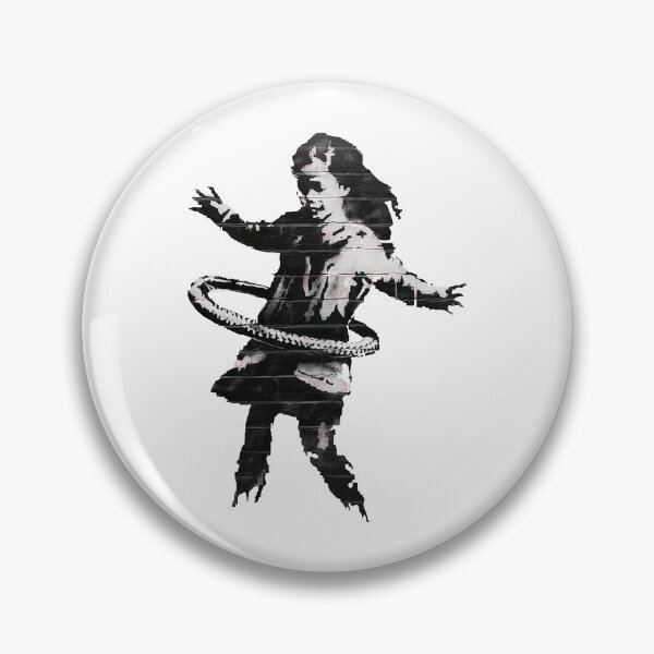 Item preview, Banksy Hulahoop Girl designed and sold by BenitoDeLaHoya.