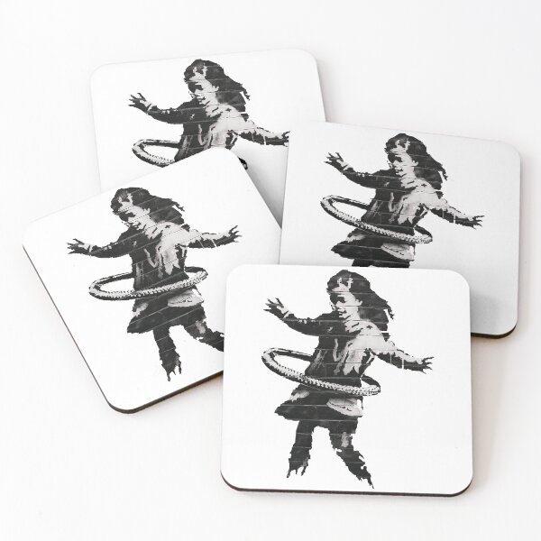 Item preview, Banksy Hulahoop Girl designed and sold by BenitoDeLaHoya.