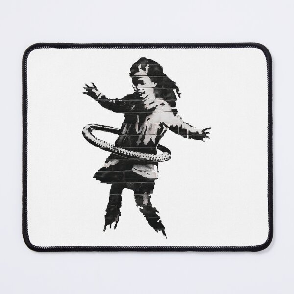 Item preview, Banksy Hulahoop Girl designed and sold by BenitoDeLaHoya.
