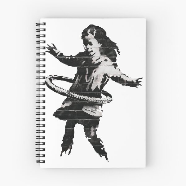 Item preview, Banksy Hulahoop Girl designed and sold by BenitoDeLaHoya.