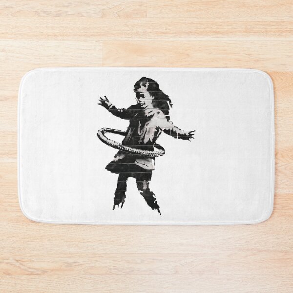 Item preview, Banksy Hulahoop Girl designed and sold by BenitoDeLaHoya.