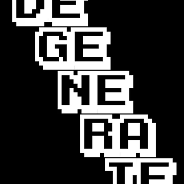 Artwork thumbnail, Degenerate Code by IntegrityDesign