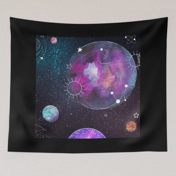 Item preview, Planets and galaxies designed and sold by Fatimah Sheikh.