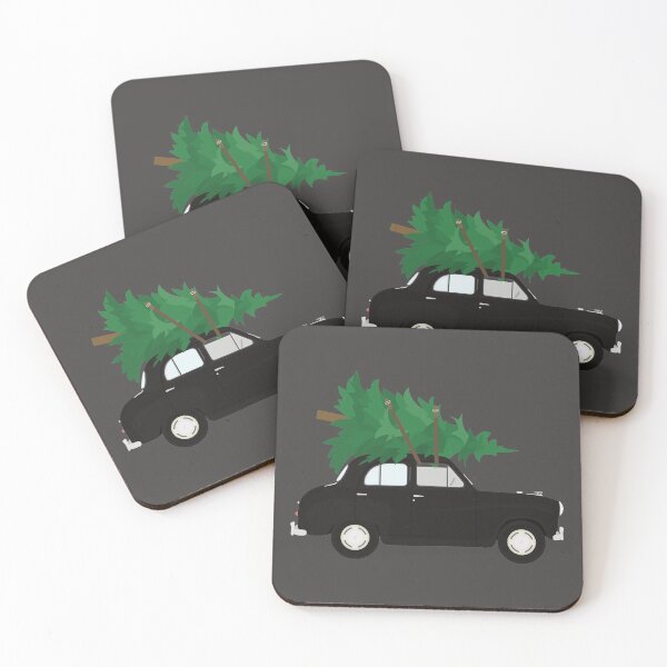 Item preview, Austin A30 Saloon Classic Car - Early Model (Black) Christmas Tree designed and sold by JHMimaging.