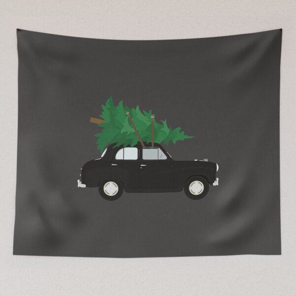 Item preview, Austin A30 Saloon Classic Car - Early Model (Black) Christmas Tree designed and sold by JHMimaging.