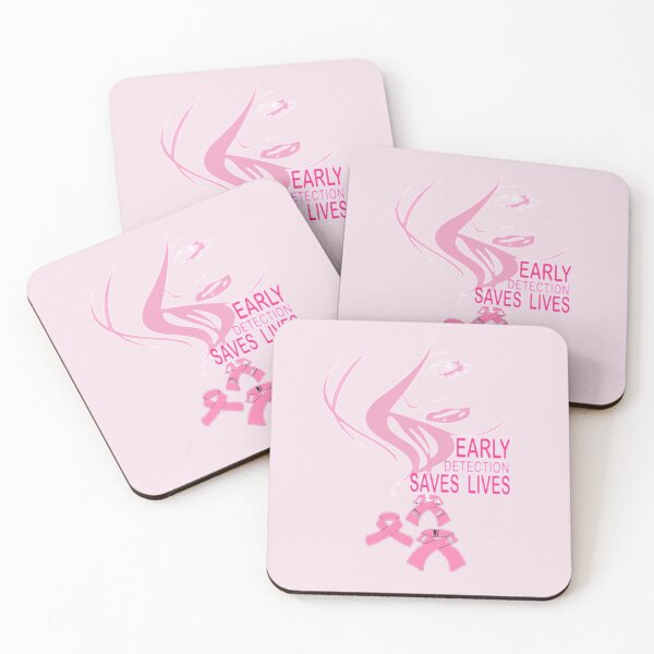 Item preview,  Breast Cancer Awareness -Early Detection Saves Lives  designed and sold by CheeryDK.