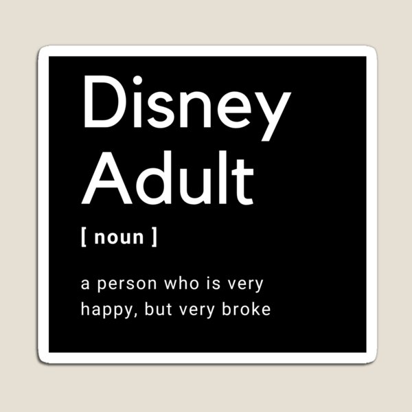 Vista previa del artículo con la obra «Disney adulto», diseñado y vendido por JadeEye.