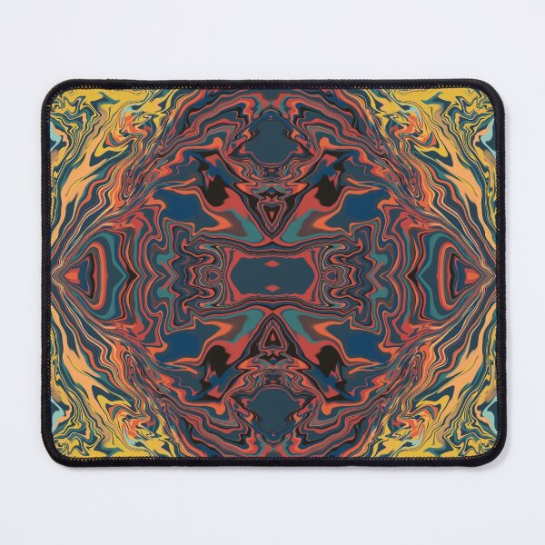 Item preview, Rorschach right three | liquid pour | marble art designed and sold by Amanda Ozga.