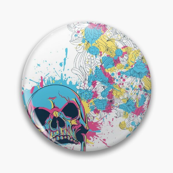 Item preview, skull blue  designed and sold by mashi44.