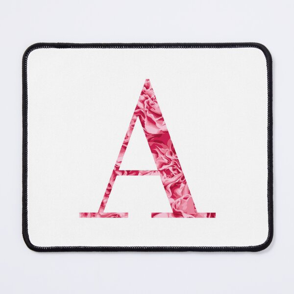Item preview, Letter A - Light Pink Flowers designed and sold by CiaraPrints.