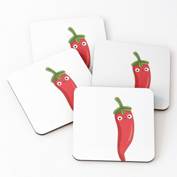 Item preview, Chili pepper stickers designed and sold by Pop-clothes.
