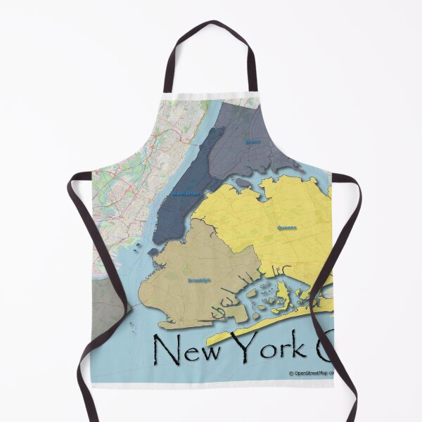 Item preview, Map of New york City designed and sold by rgbguy.