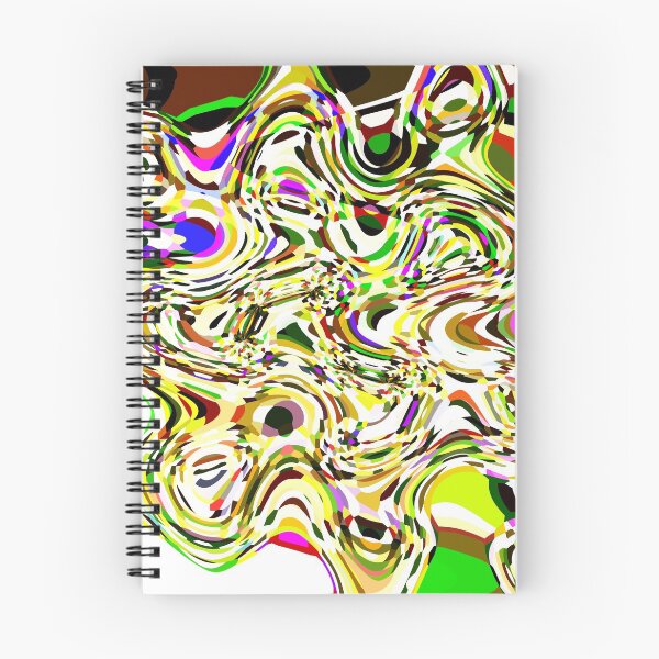 Item preview, Multicolored amoeboid swirly abstract by Code03.  designed and sold by Code03.