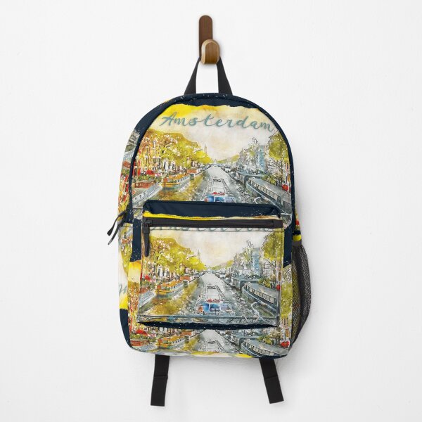 Item preview, Amsterdam Watercolor Art designed and sold by adamtepl.