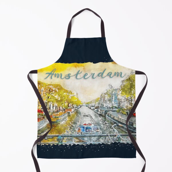Item preview, Amsterdam Watercolor Art designed and sold by adamtepl.