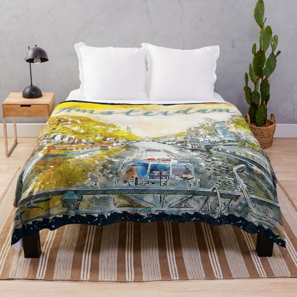 Item preview, Amsterdam Watercolor Art designed and sold by adamtepl.