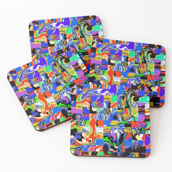 Item preview, Abstract cube patterns  designed and sold by Monkey204.
