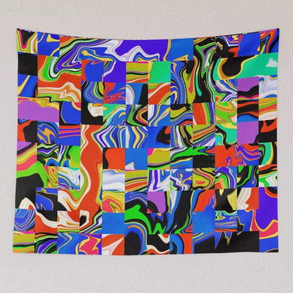 Item preview, Abstract cube patterns  designed and sold by Monkey204.