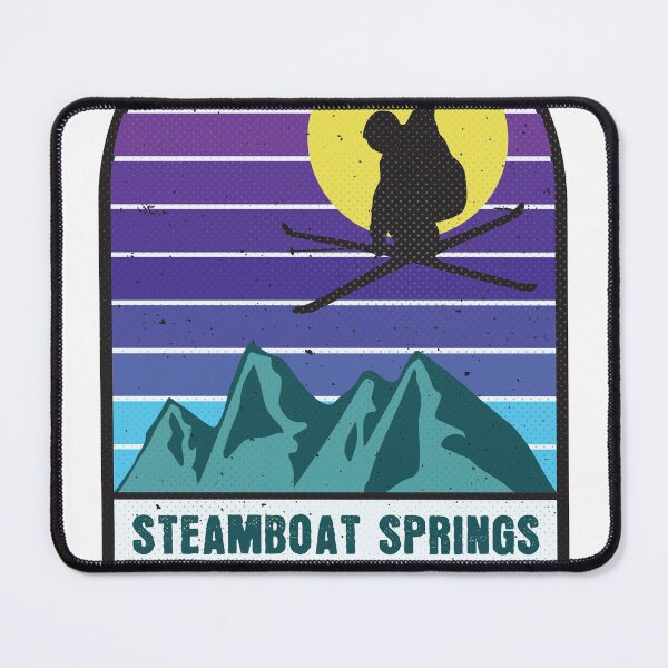 Item preview, Ski Steamboat Springs Colorado Retro Sunset designed and sold by JordanHolmes.