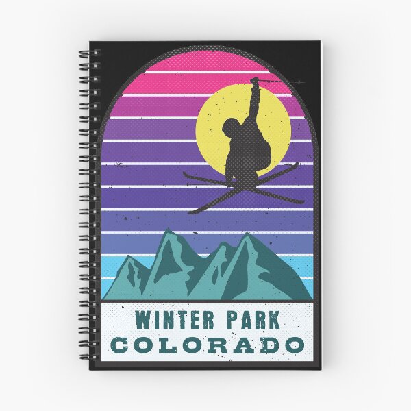 Item preview, Ski Winter Park Colorado Retro Sunset designed and sold by JordanHolmes.
