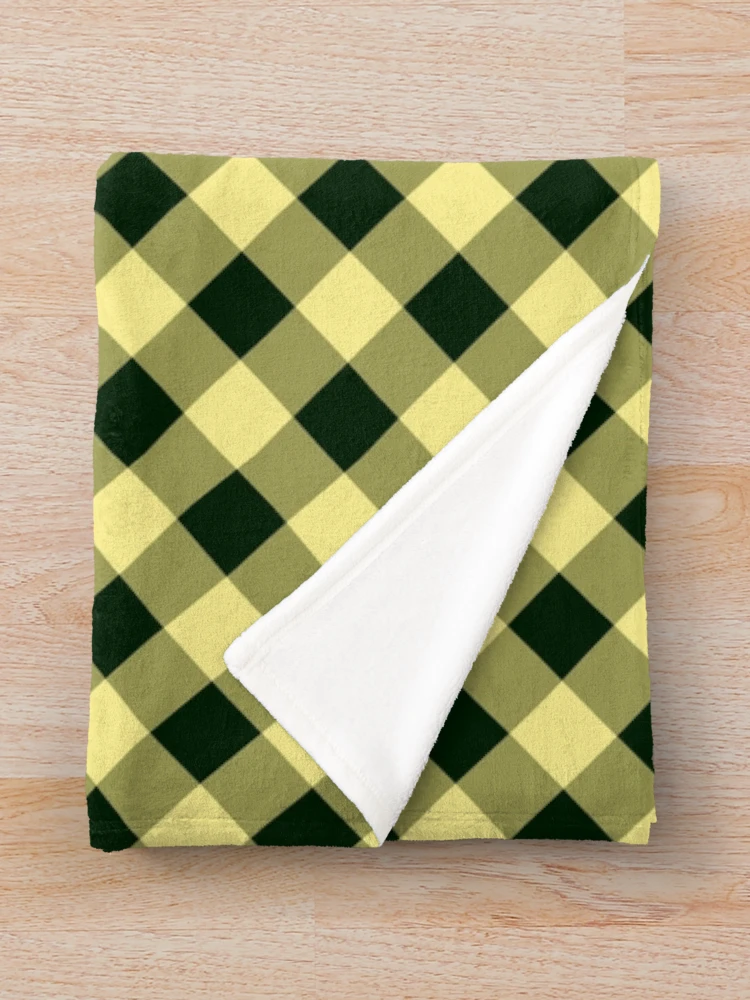 Thumbnail 3 of 6, Throw Blanket, Diagonal Chess Pattern designed and sold by RafaelLima7.
