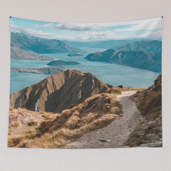 Item preview, Mountains Landscape Roys Peak Wanaka New Zealand designed and sold by JoshuaSmall.